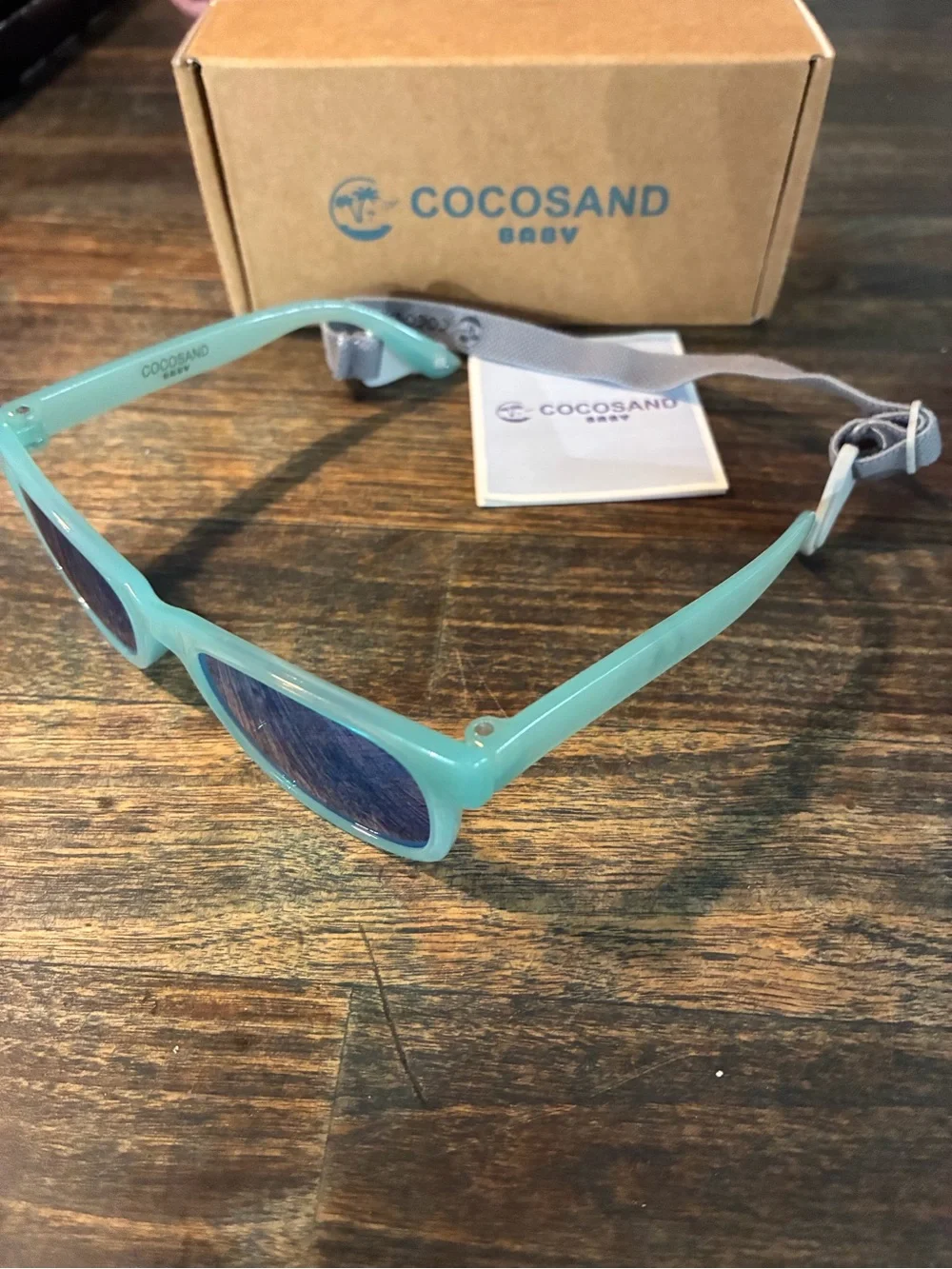 Lot of 2 Baby Sunglasses - Mint & Blue UV400